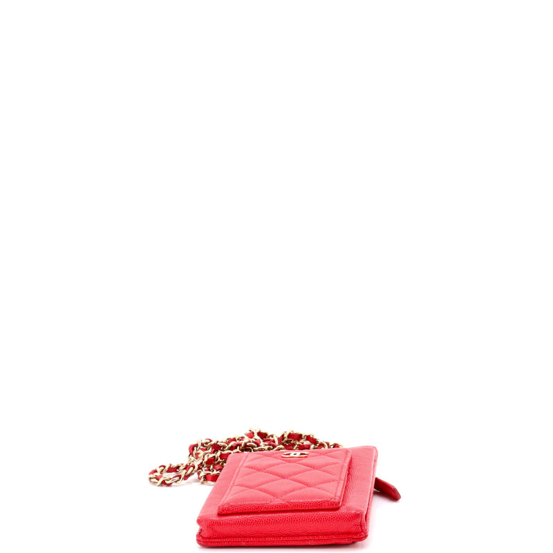 O Phone Holder Crossbody Bag Quilted