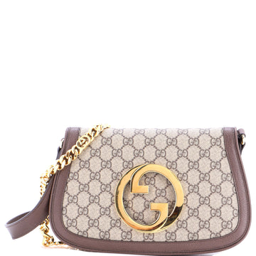 Blondie Nm Chain Flap Bag Gg Coated