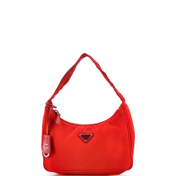 Prada Re-Edition Hobo Tessuto Mini