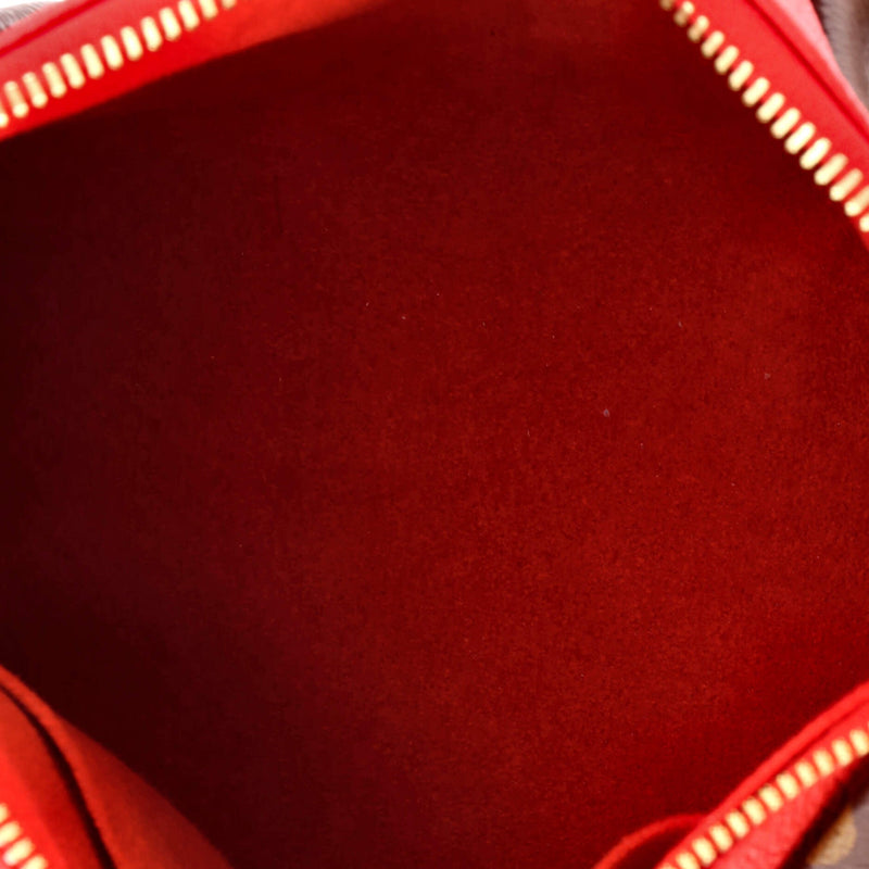 V Tote Canvas And Leather Bb