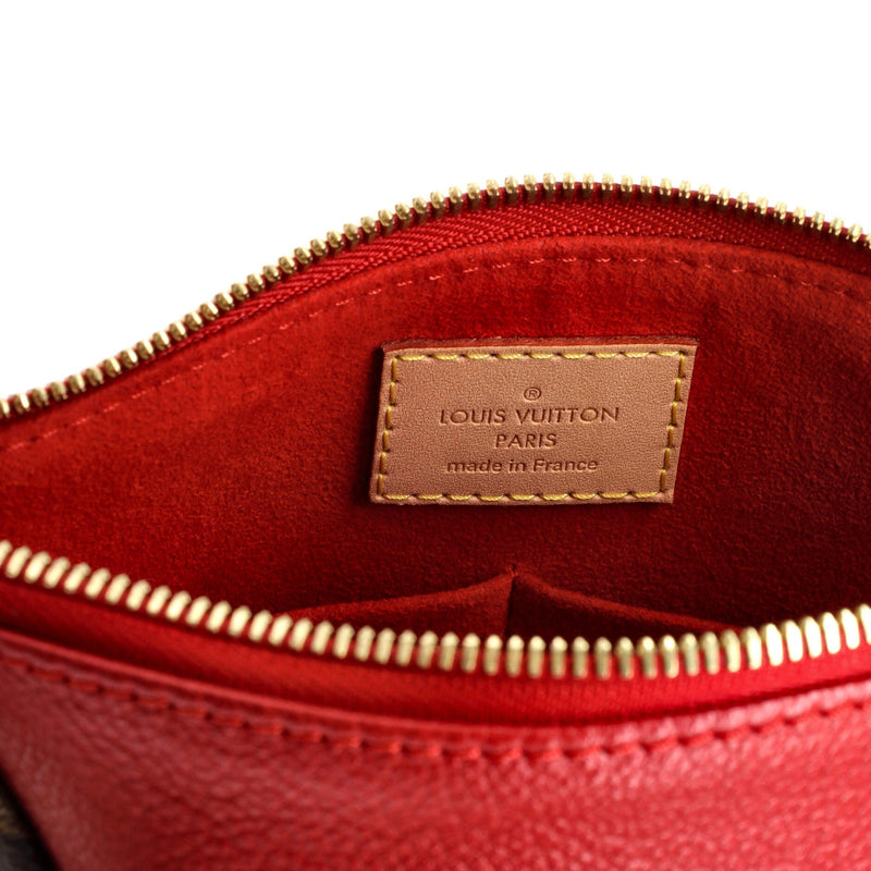 V Tote Canvas And Leather Bb