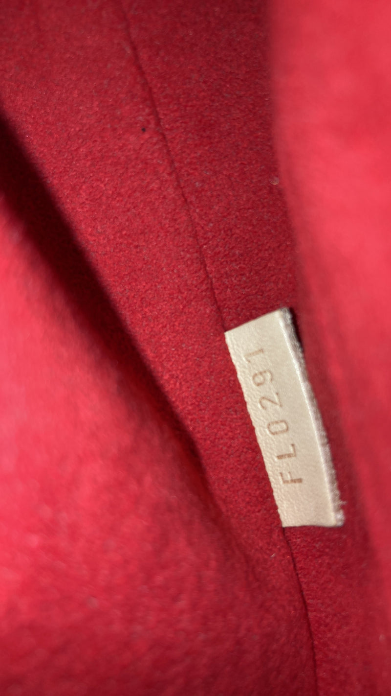 V Tote Canvas And Leather Bb