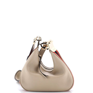 Attache Shoulder Bag Leather Small
