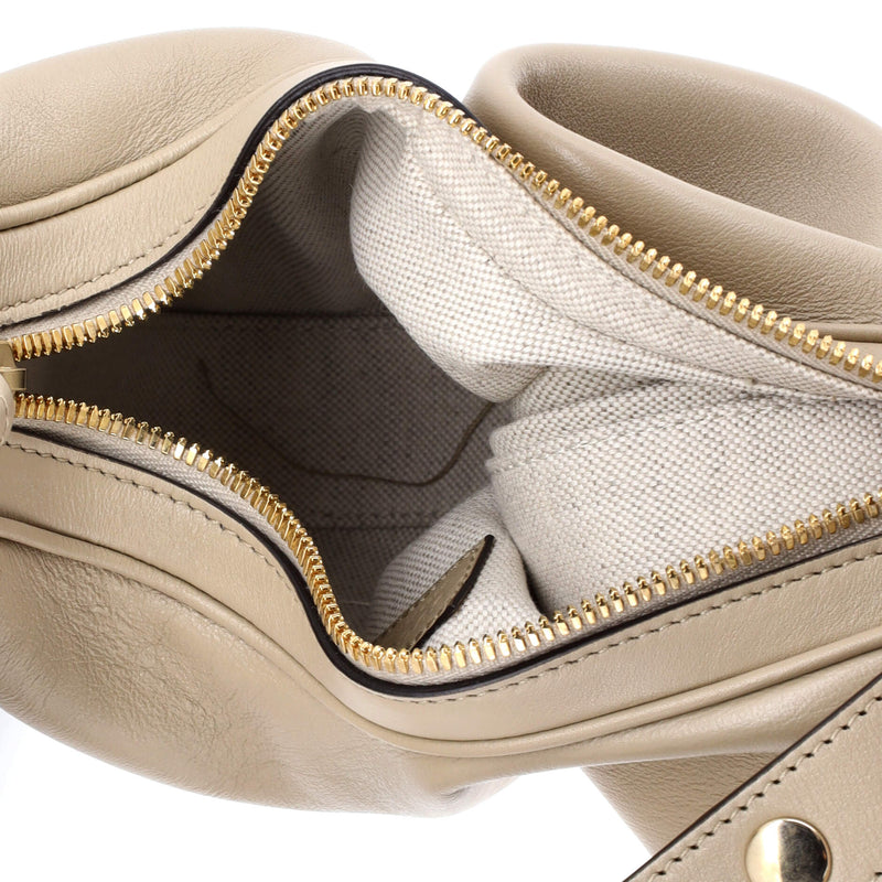 Attache Shoulder Bag Leather Small