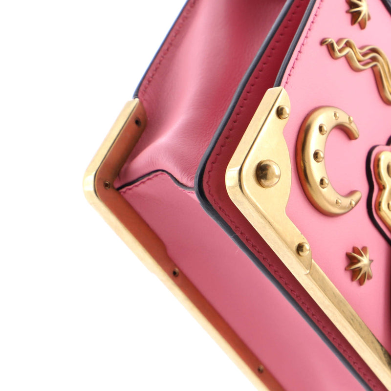 Cahier Crossbody Bag Embellished Leather