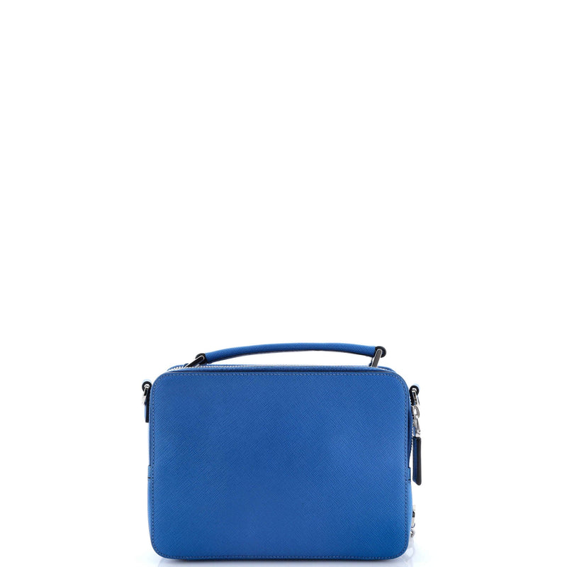 Brique Crossbody Bag Saffiano Leather
