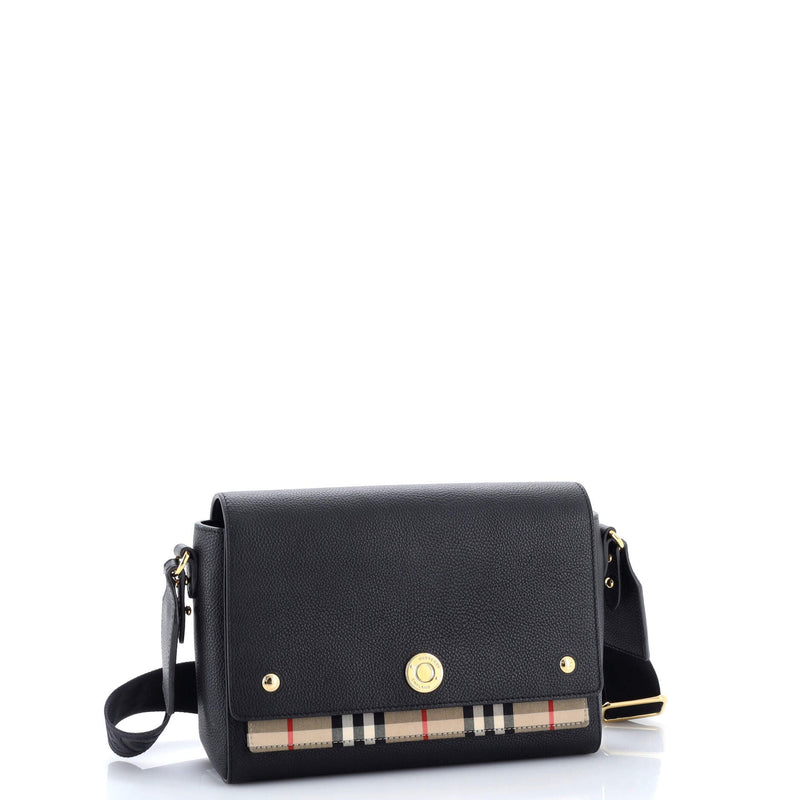 Note Crossbody Bag Leather With Vintage