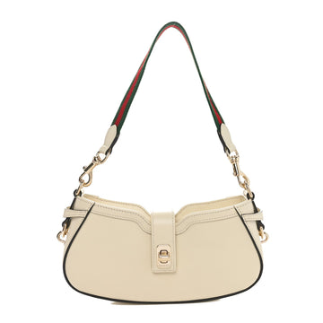 Gucci Calfskin Mini Moon Side Shoulder