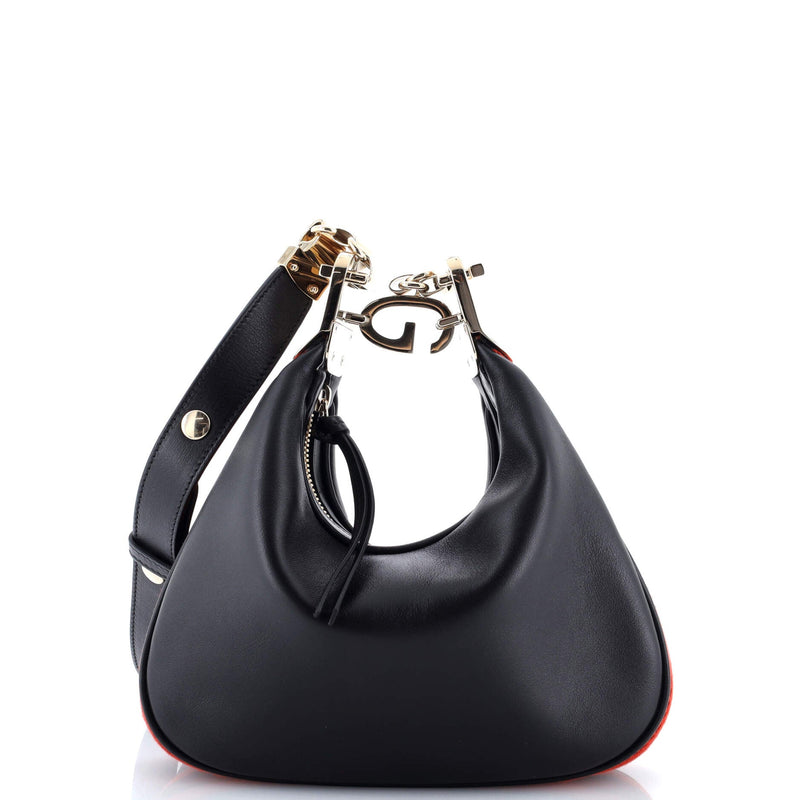 Attache Shoulder Bag Leather Small