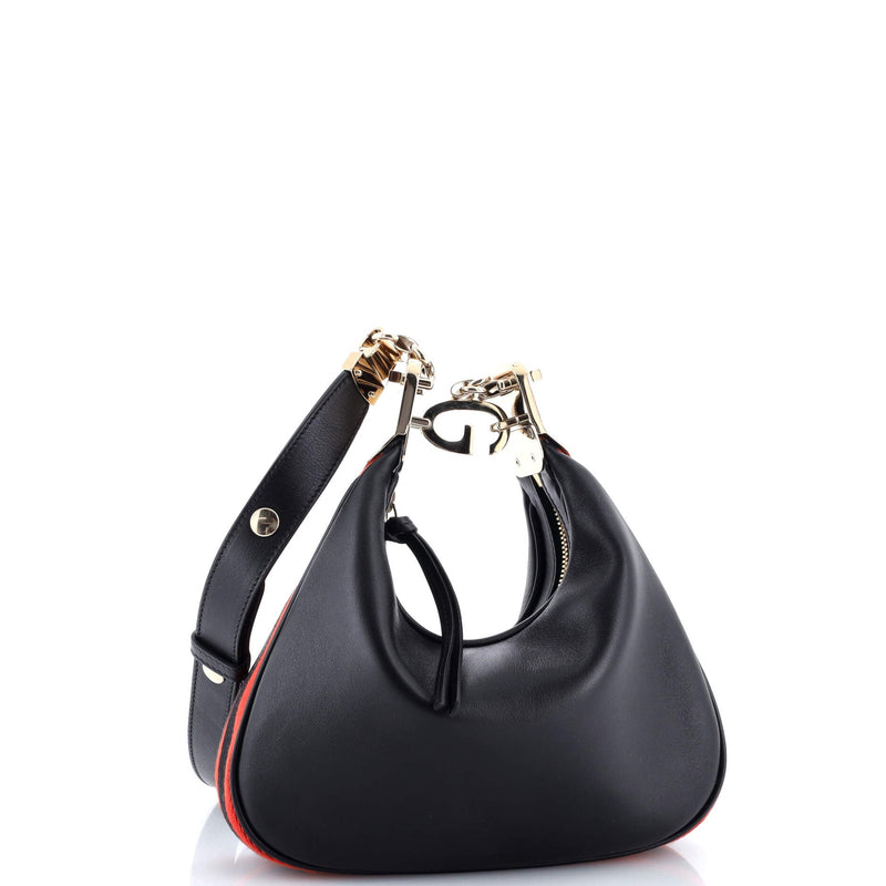 Attache Shoulder Bag Leather Small