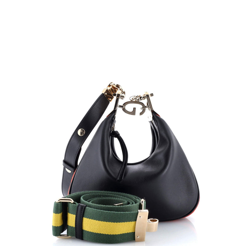 Attache Shoulder Bag Leather Small