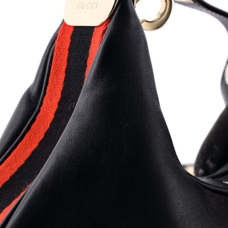 Attache Shoulder Bag Leather Small