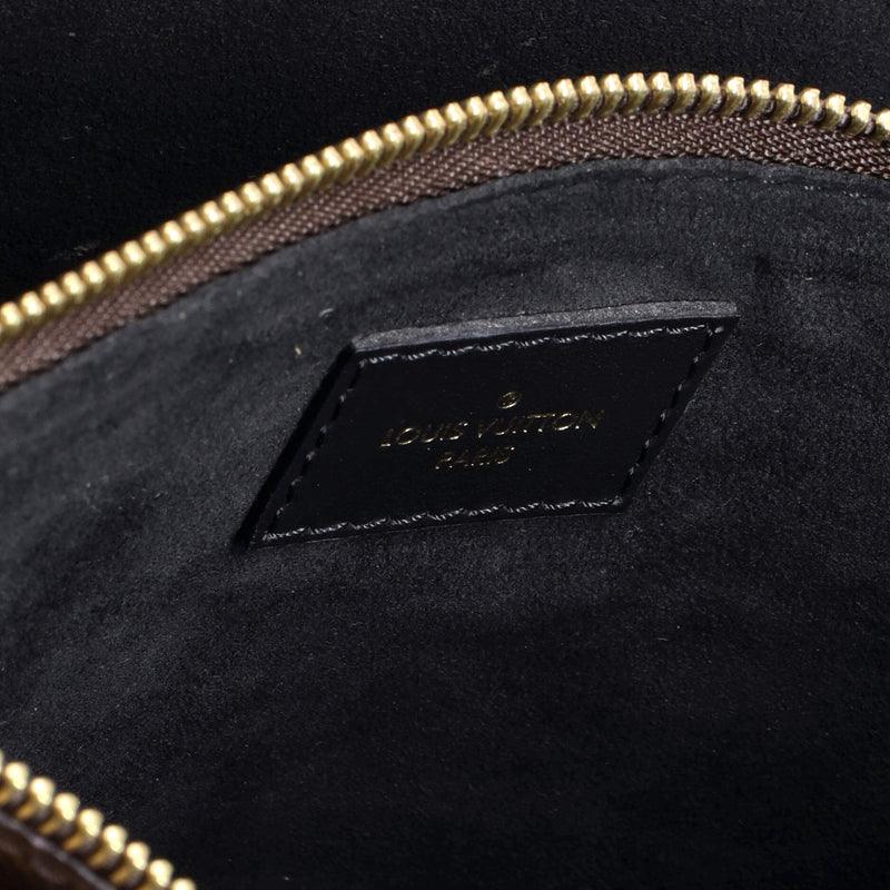 Flower Tote Canvas With Leather