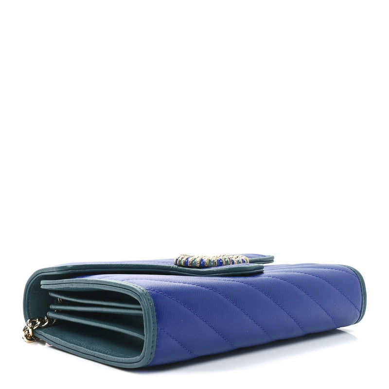 Azalea Calfskin Enamel Matelasse