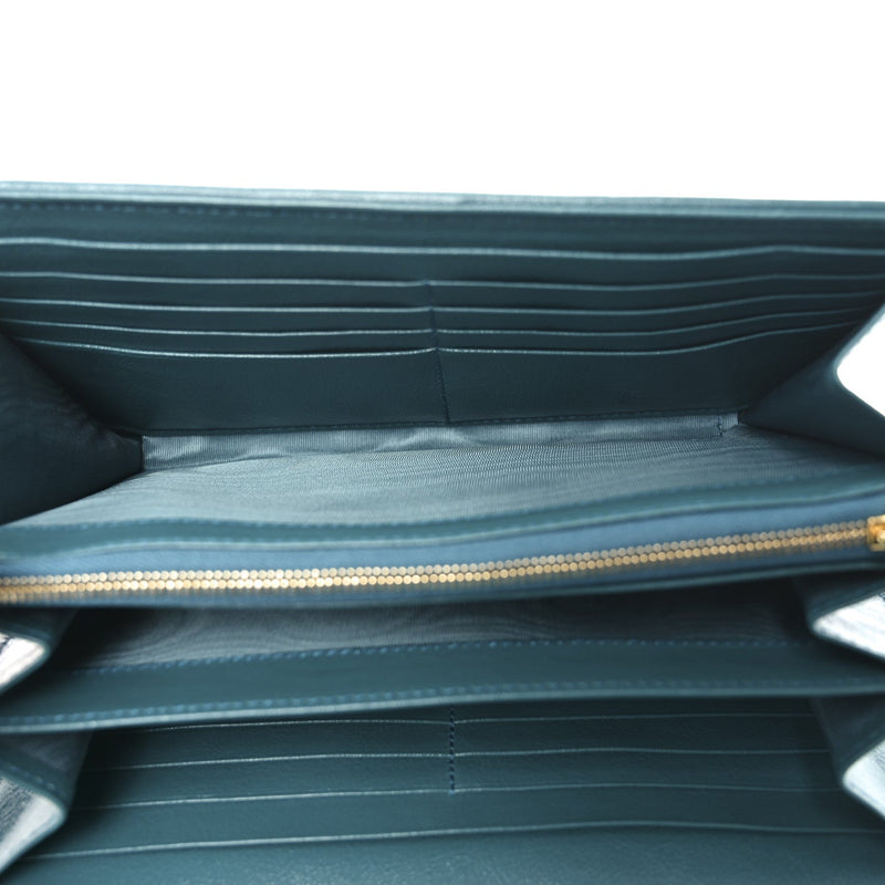 Azalea Calfskin Enamel Matelasse