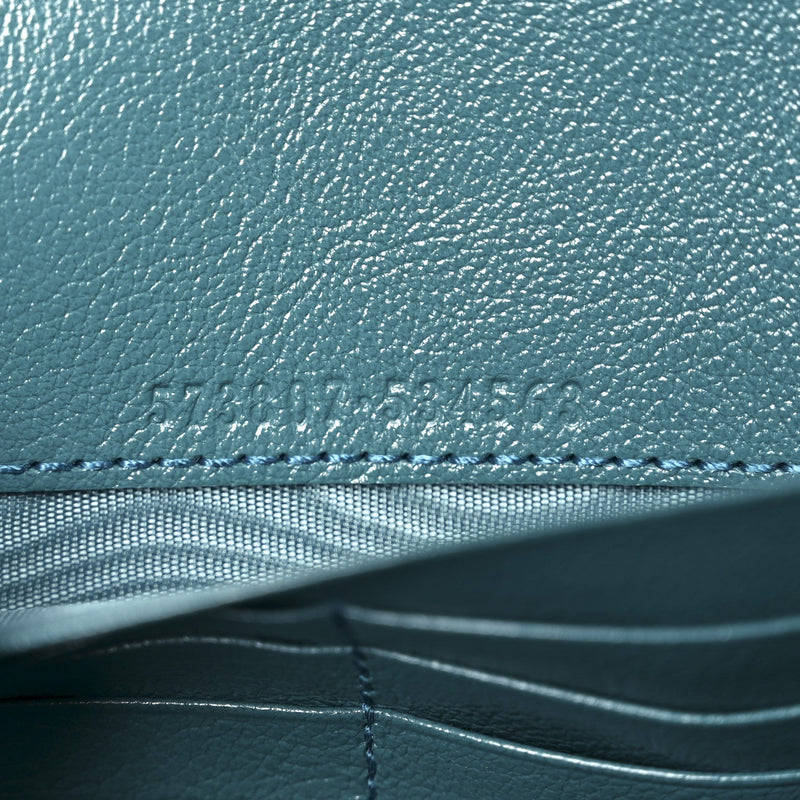 Azalea Calfskin Enamel Matelasse