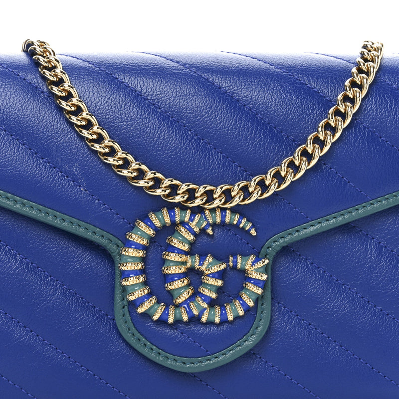 Azalea Calfskin Enamel Matelasse