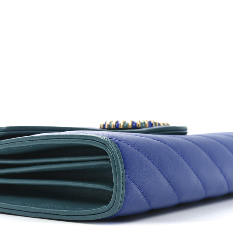 Azalea Calfskin Enamel Matelasse