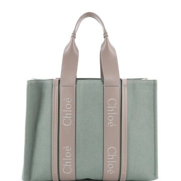 Woody Tote Leather Large