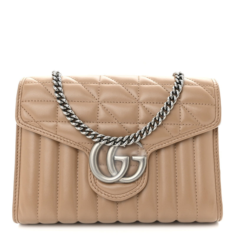 Calfskin Matelasse Aria Gg Marmont Chain