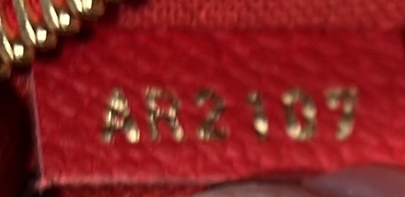 Pochette Metis Empreinte Leather