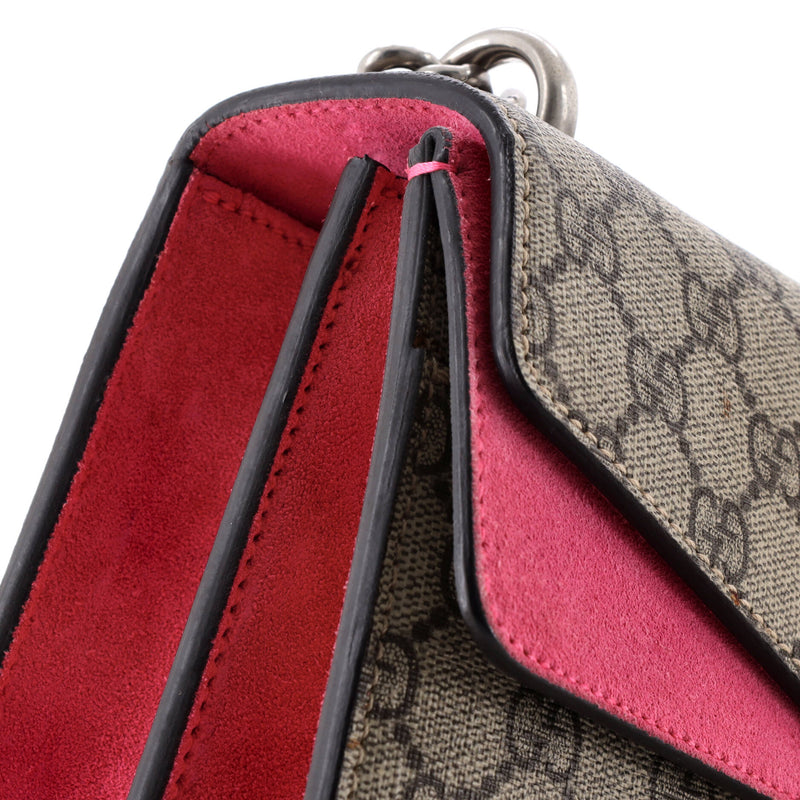 Dionysus Bag Gg Coated Canvas Small