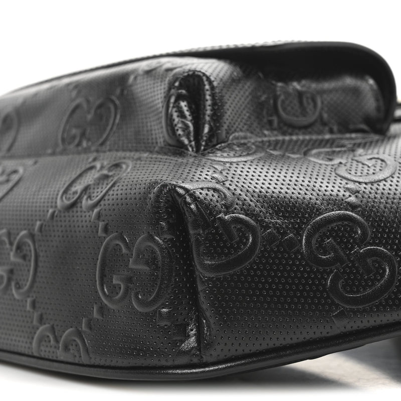 Calfskin Gg Tennis Embossed Pocket Belt