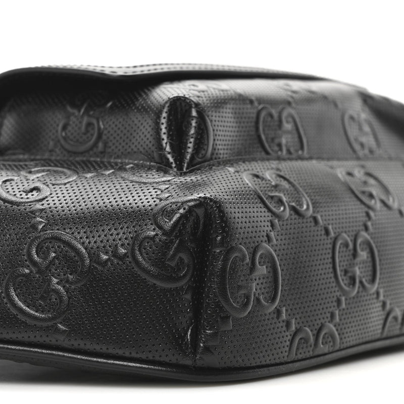 Calfskin Gg Tennis Embossed Pocket Belt