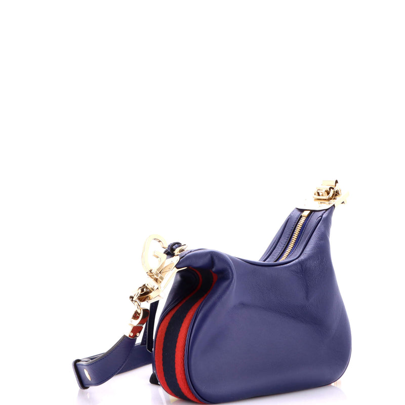 Attache Shoulder Bag Leather Small