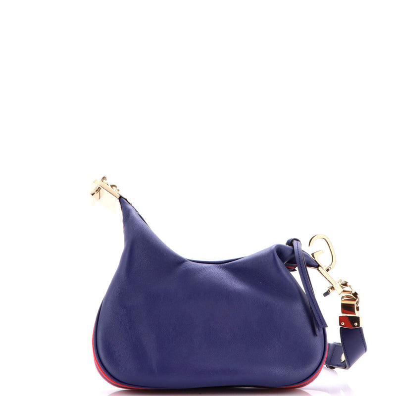 Attache Shoulder Bag Leather Small