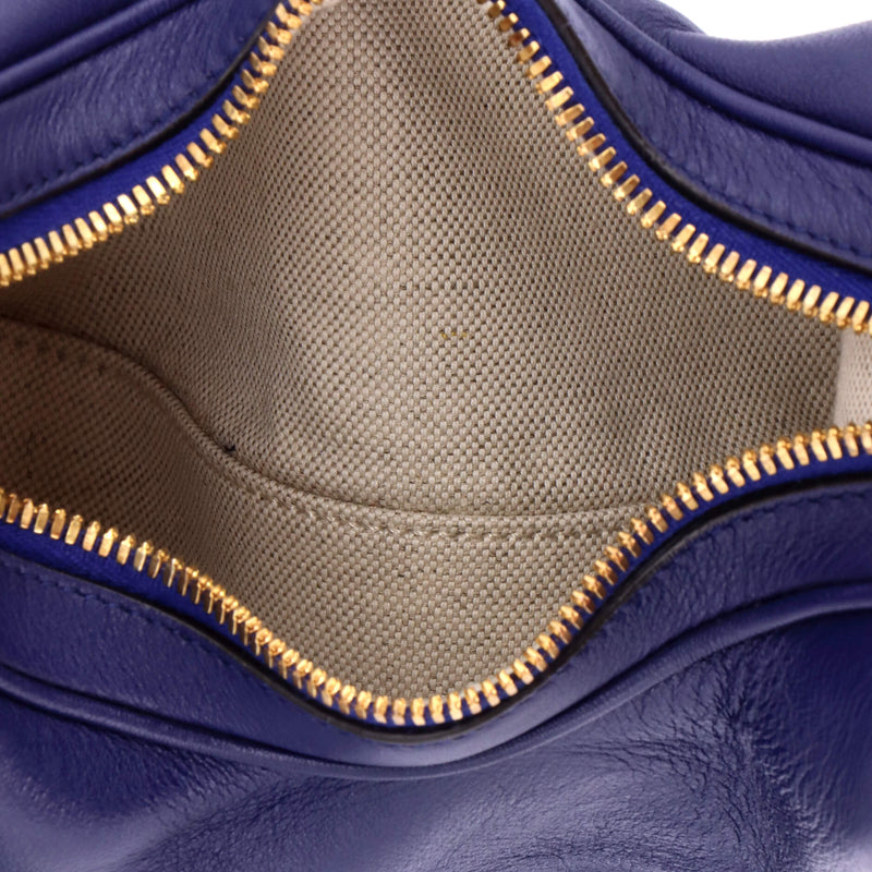 Attache Shoulder Bag Leather Small