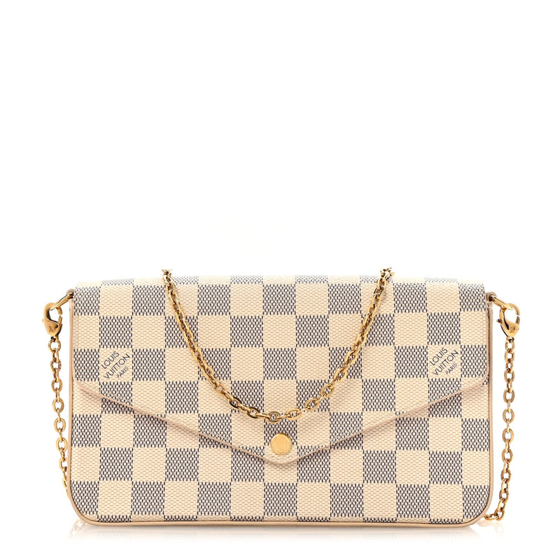 Damier Azur Pochette Felicie Chain
