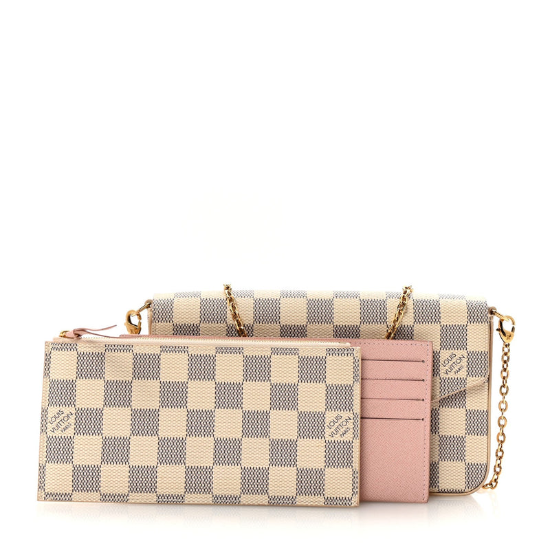 Damier Azur Pochette Felicie Chain