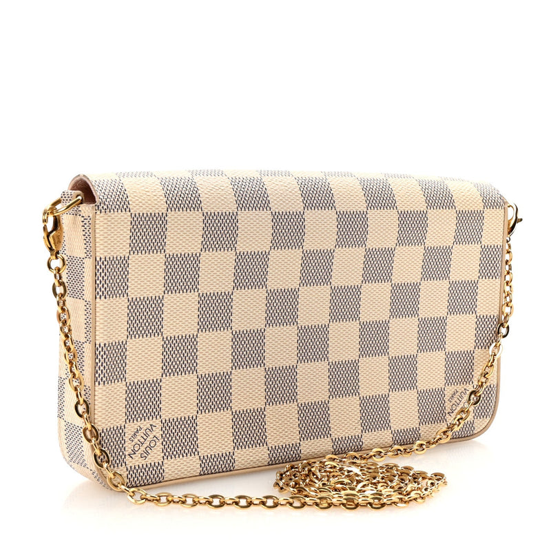 Damier Azur Pochette Felicie Chain