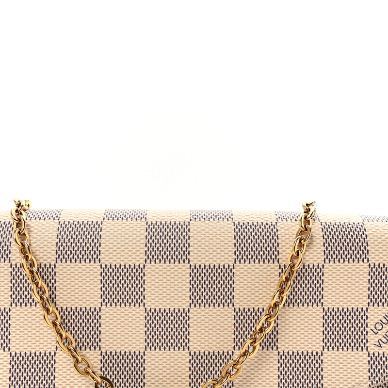 Damier Azur Pochette Felicie Chain