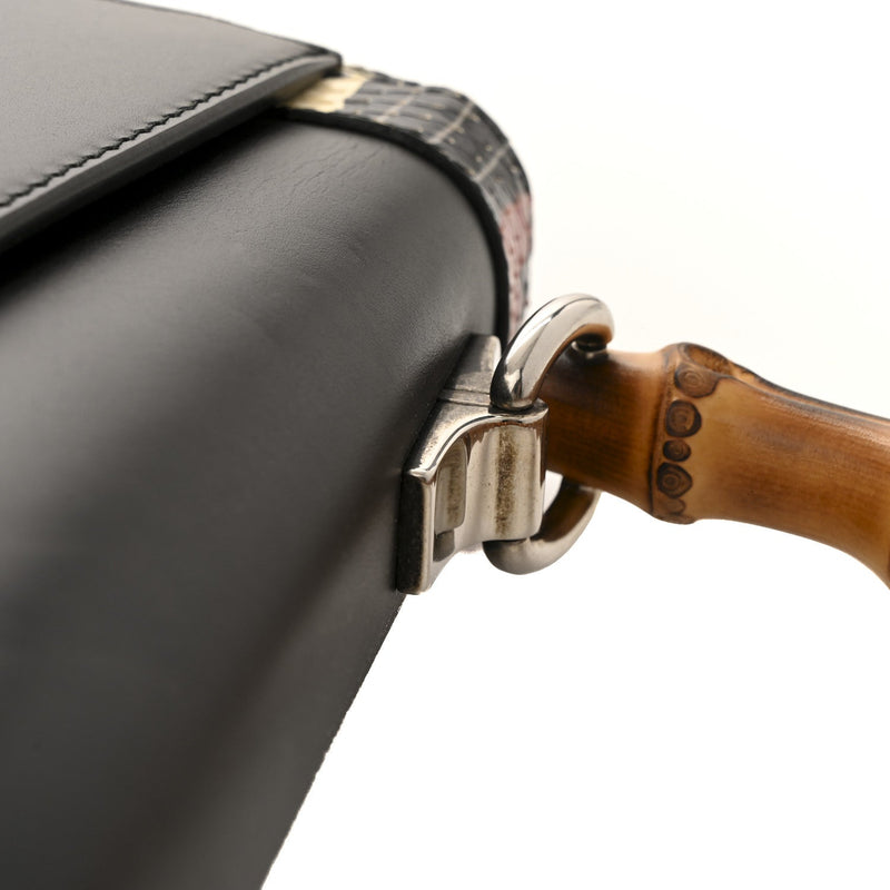 Calfskin Snakeskin Small Lilith Top