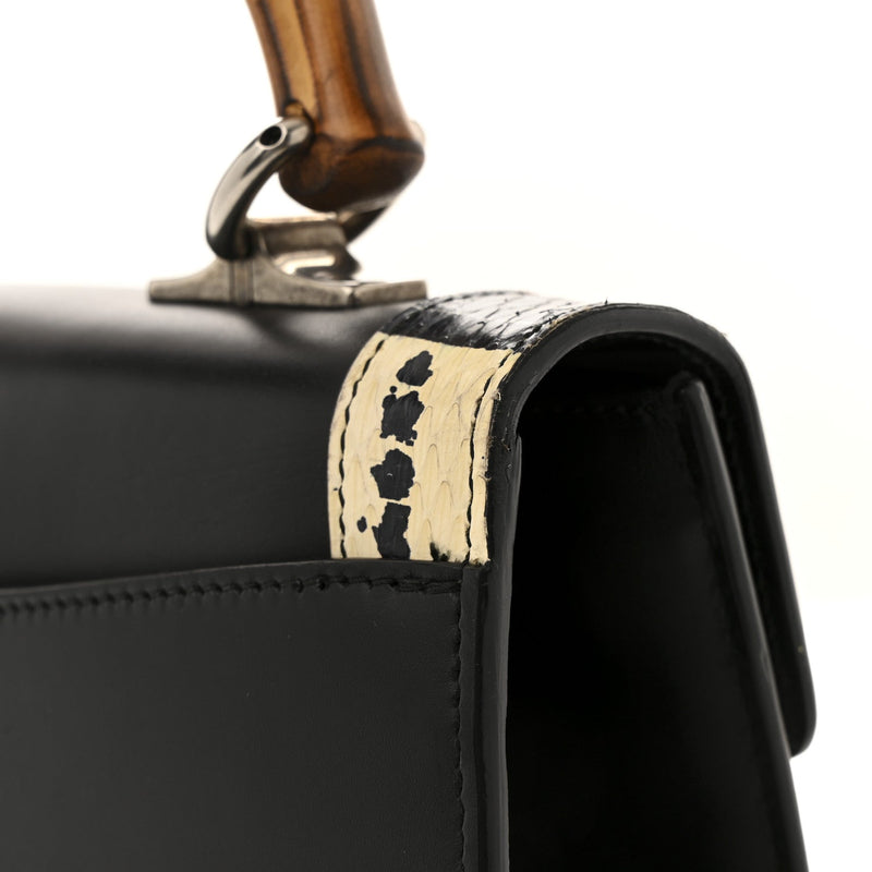 Calfskin Snakeskin Small Lilith Top