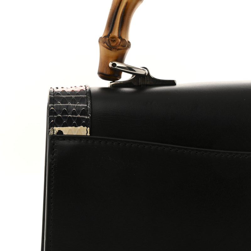 Calfskin Snakeskin Small Lilith Top