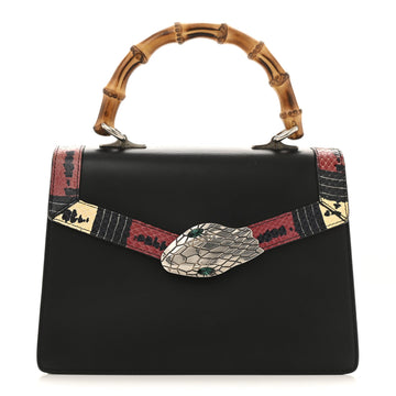 Calfskin Snakeskin Small Lilith Top