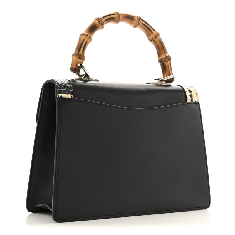 Calfskin Snakeskin Small Lilith Top