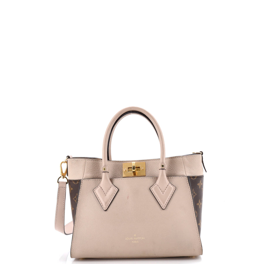 Louis Vuitton On My Side Tote Leather
