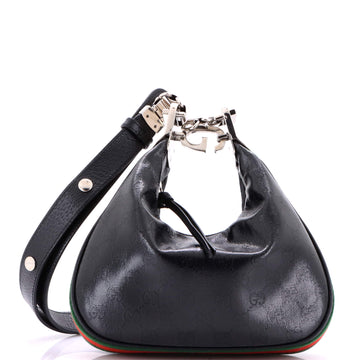 Attache Shoulder Bag Leather Small