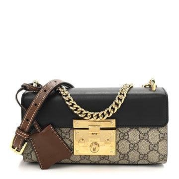 Gg Supreme Calfskin Padlock Mini