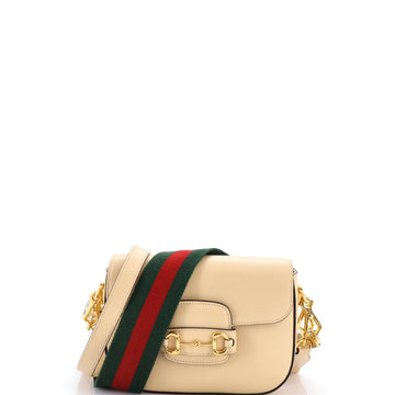 Gucci Horsebit Shoulder Bag Leather Mini