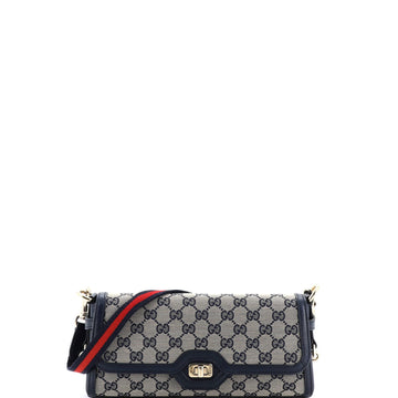 Gucci Luce Shoulder Bag Canvas Small