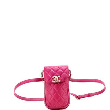 Belt You Can Phone Waist Bag Quilted