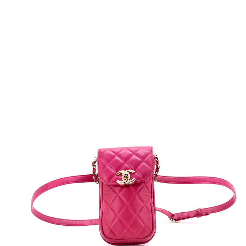 Belt You Can Phone Waist Bag Quilted