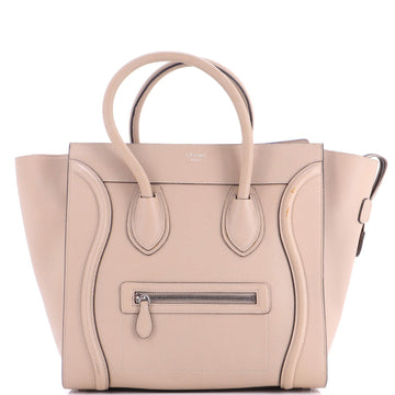 Luggage Bag Grainy Leather Mini