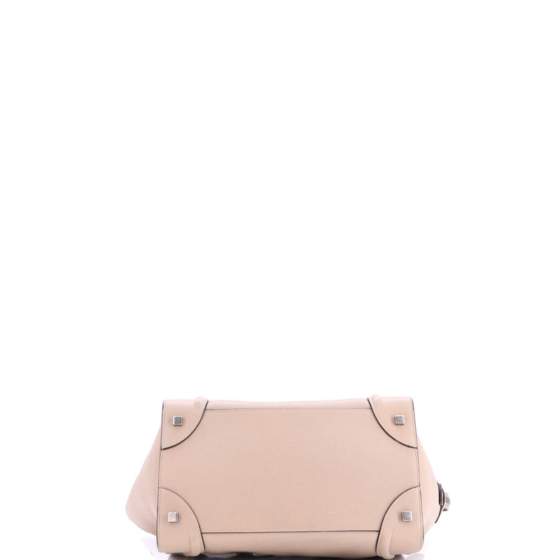 Luggage Bag Grainy Leather Mini