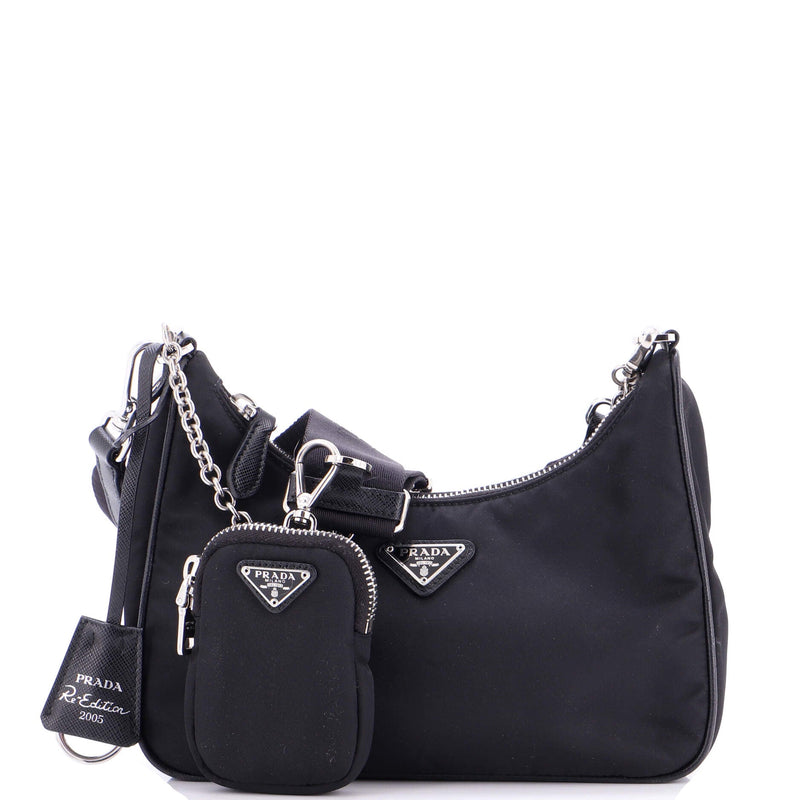 Re-Edition Shoulder Bag Tessuto Small